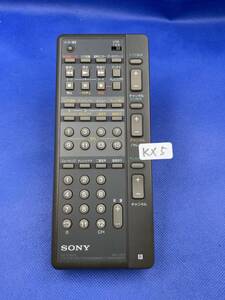 KX5 動作不良時1週間以内返金● ソニー　ビデオリモコン　SONY RM-Ｊ103 TV/VTR PROGRAMD COMMANDER