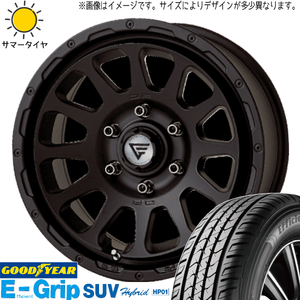 215/65R16 サマータイヤホイールセット ハイエース (GOODYEAR HP01 & DELTAFORCE OVAL 6穴 139.7)