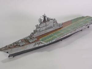 完成品 1/700 ソビエト海軍 重航空巡洋艦 キエフ // Soviet Navy Heavy aviation cruiser Kiev // 艦船模型 Amegraphy