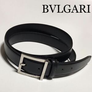 【１円】本物 BVLGARI ブルガリ ベルト 良品 送料無料 シルバーバックル