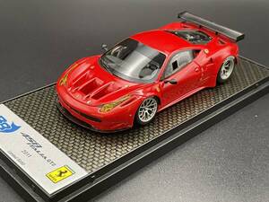 BBR 1/43 Ferrari 458 Italia GT2 2011 RED 限定50台 