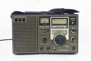 O123-J30-1180 NATIONAL ナショナル COUGAR RF-2200 ラジオ 通電確認済み 現状品③＠