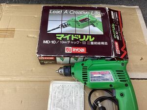 RYOBI マイドリル　【リョービ　MD-10】美品グリーン