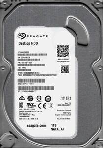 Seagate Desktop HDD ST1000DM003-1SB102 1TB SATA 7200rpm 100774000 REV C