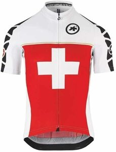 Assos ss.suissefed Evo7 Shirt　アソス　スイスチーム　ジャージ　Medium