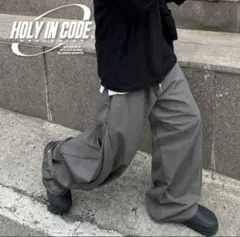 HOLY IN CODEナイロンカーゴパンツ