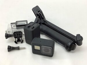GoPro HERO 5　アクションカメラ 通電のみ確認済 付属品あり ※バッテリー状態不明 ジャンク品 ACB