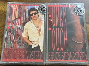 ブルース・スプリングスティーン BRUCE SPRINGSTEEN USA盤カセットHUMAN TOUCH /LUCKY TOWNのカセットテープ2本セット新品未開封