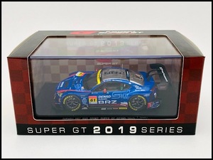 未使用 【絶版】 EBBRO　エブロ　1/43　SUBARU BRZ R＆D SPORT No.61　SUPER GT GT300 2019　スバル　井口卓人/山内英輝　【45743】