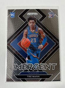 RC ルーキー panini prizm emargent tre mann thunder 