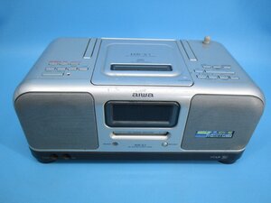 アイワ　 MD/CD　 ポータブル　MDコンポ　 MR-X1　aiwa　現状品　（池　NP11