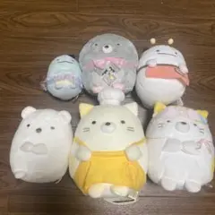 すみっコぐらし　ぬいぐるみ　6体　セット