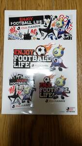 ★非売品 Jリーグ ENJOY FOOTBALL LIFE ステッカー★