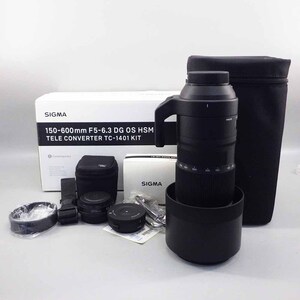 1円〜 SIGMA シグマ 150-600mm F5-6.3 DG OS HSM / TC-1401 / UD-01 レンズ 248-3384283【O商品】