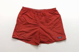 【M】patagonia baggies shorts 57021 FRE パタゴニア バギーズ ショーツ 5インチ フレンチ レッド 赤 ナイロン ショートパンツ