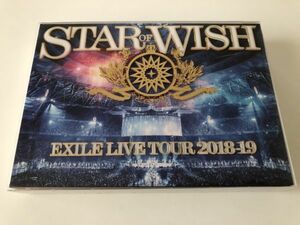 B20184　中古DVD(セル版)　EXILE LIVE TOUR 2018-2019 “STAR OF WISH(DVD3枚組)　EXILE