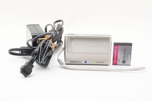 【稼動品】すぐ使えるセット SONY デジタルカメラ デジカメ ソニー DSC-T1 カメラ 動作確認済 バッテリー 充電器付　A178