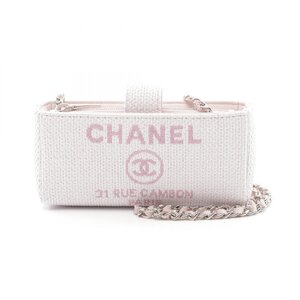 シャネル ドーヴィル ブランドオフ CHANEL キャンバス ショルダーバッグ キャンバス 中古 レディース