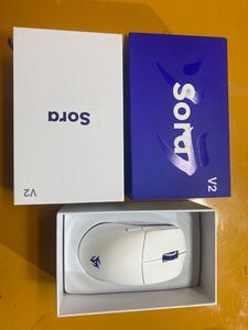 Ninjutso Sora V2 Wireless Gaming Mouse White