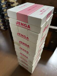 JENGA　ジェンガ　大人ジェンガ　ホワイト　木製　中古　54個