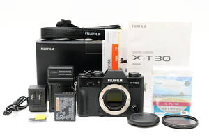 超美品 富士フイルム X-T30 26.1MP ミラーレス デジタル カメラ ボディ ブラック Fujifilm 820