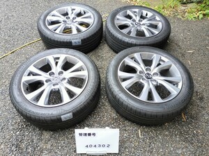 【即決】☆バリ山☆マツダ純正☆CX-30☆215/55R18☆トランザ☆ブリジストン☆CX-3☆