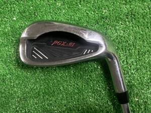 中古 単品アイアン　PLATINUM GOLF　PGX-01　8番アイアン　スチールシャフト　Flex 不明 【AI-2008】