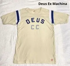 DEUS デウスエクスマキナ 好デザイン 胸ロゴ Tシャツ 半袖 メンズ M