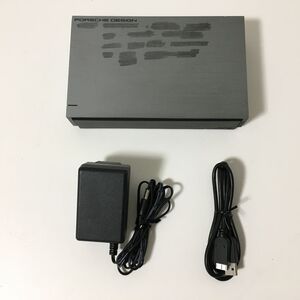 ★使用時間短め！動作確認済★LaCie Porsche Desktop USB外付けハードディスク 4TB HDD LCH-PSD040U3A USB 3.0 対応 (PORSCHE DESIGN)