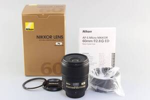 AA (極上美品) Nikon ニコン N AF-S Micro NIKKOR 60mm F2.8G ED 初期不良返品無料