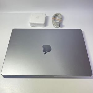 1円~【初期化済み】Apple MacBook Pro 14インチ Apple M1 Pro 8C CPU14C GPU 16GB SSD512GB スペースグレイ MKGP3J/A GK-100117-29