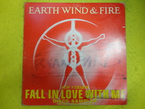 Earth, Wind & Fire - Fall In Love With Me (New Version) レア 国内プロモ盤 12 The Speed Of Love