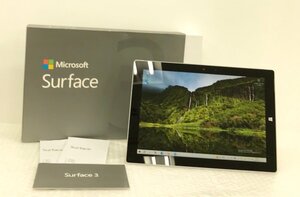 Microsoft Surface 3 サーフェス3 1657 Windows 10 Atom x7-Z8700 1.60GHz 2GB 64GB タブレットPC 10in 250107SK280577