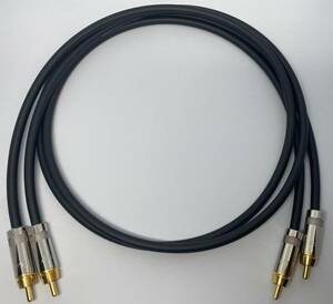 ■激安！ MOGAMI2524 RCA (ピン)ケーブル 1m 2本セット■