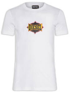 * 正規品 DIESEL T-JUST-C13 ディーゼル Tシャツ S / White *