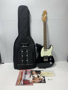 18/139☆Fender　フェンダー　TELECASTER　エレキギター　TL62-US　ブラック　テレキャスター　ケース・保証書付き　写真追加あり☆