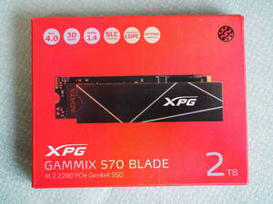 XPG GAMMIX S70 BLADE 2TB 売ります♪