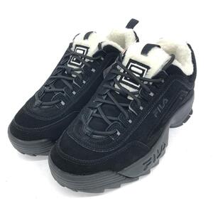 未使用品◆FILA フィラ ディスラプター2シェアリング スニーカー 24.0◆UFW22049 ブラック レディース 靴 シューズ sneakers