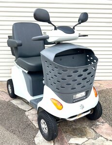 【一部地域無料配送可能】※説明欄要確認　SUZUKI　スズキ　セニアカー　シニアカー　ET4D8　2018年製　電動　車椅子