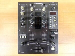 ★ (AG-25) Pioneer パイオニア DJM-400 エフェクター内蔵 2ch DJミキサー 音響機器 DJ機材 @80 (12)