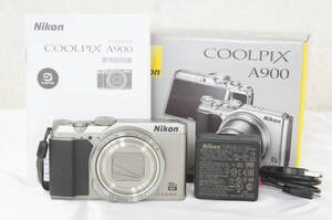 Nikon ニコン COOLPIX クールピクス A900 シルバー コンパクトデジタルカメラ 5901196041