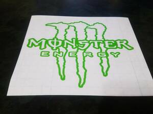 送料無料　MONSTER ENERGY　②　モンスターエナジー　モンエナ　バンパー　ウイング　車　バイク　ガラス　窓 