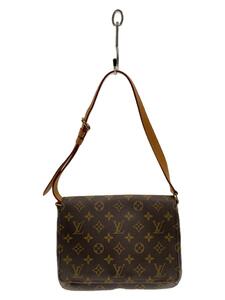 LOUIS VUITTON◆ルイヴィトン/ミュゼット・タンゴ_モノグラム・キャンバス_ショートショルダー_BRW/M51257