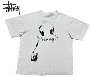 ステューシー 両面プリント 半袖 Tシャツ クルーネック サーフ スケート　　ストリート スケーター STUSSY S/S 柳8042