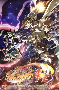 【中古】『戦姫絶唱シンフォギアAXZ』 B2番組告知販促用ポスター 希少 悠木碧 水樹奈々 高垣彩陽 日笠陽子 南條愛乃 茅野愛衣 水瀬いのり