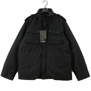 UNDERCOVER アンダーカバー 23AW ライナーダウン付き ミリタリージャケット 3 ブラック