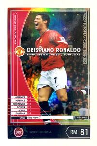 WCCF FOOTISTA クリスティアーノ・ロナウド WSA 2004-2005 Panini 04-05 フッティスタ マンチェスター・ユナイテッド