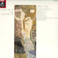 LP Maurice Ravel, Denise Duval, Jean Giraudeau, Rene Herent, Jean Vieuille, Charles Clavensy, Andre Cluytens 歌劇 スペインの時/002