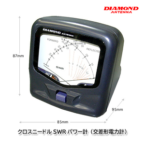 第一電波工業 SX20C（交差形電力計）クロスニードルSWRパワー計 ダイヤモンドアンテナ