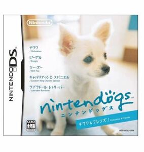 nintendogs ニンテンドッグス チワワ＆フレンズ 任天堂 Nintendo DS 子犬たちにタッチしてコミュニケーションする遊び 愛らしい仕草 中古